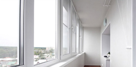 Балконные рамы из ПВХ в Минске