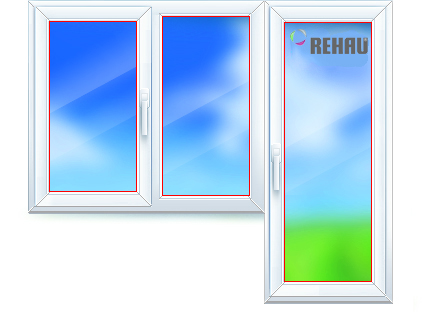 Балконная группа rehau